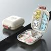 7 Compartment Small Pill Case Portable Travel Pill Organizer Pretty Compact Medicine Holder  Home