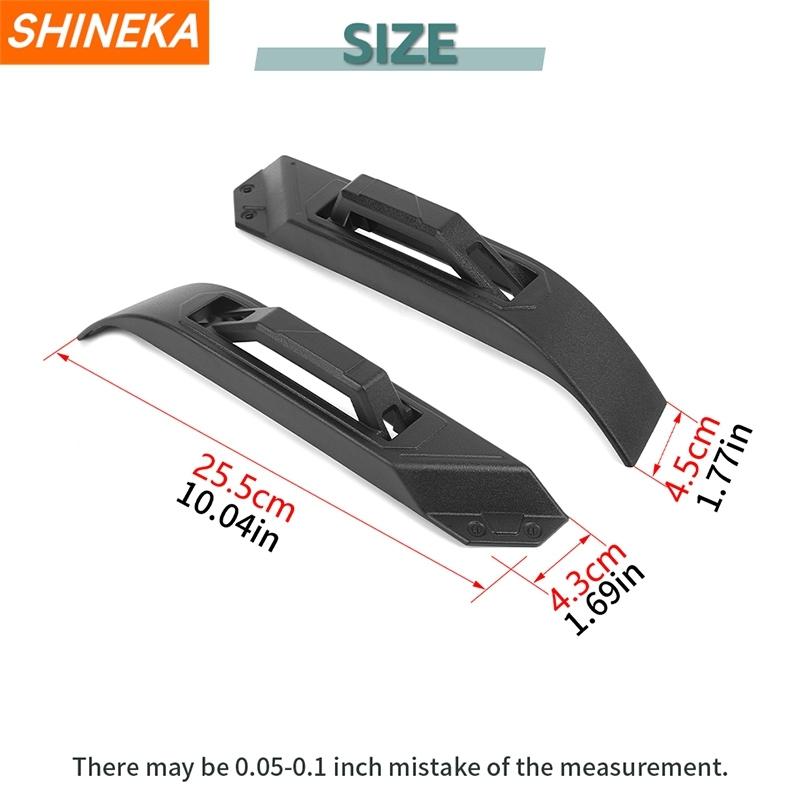 SHINEKA Car Engine Hood Decoration Cover for Suzuki Jimny 2019 2020 2021 2022 2023 2024 2025 Up Exterior Accessories