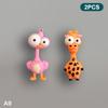 Cartoon Animals Fridge Magnet Cute Decorative Magnets Home Decor For Kitchen Office Whiteboard Locker Cabinet And Dishwasher