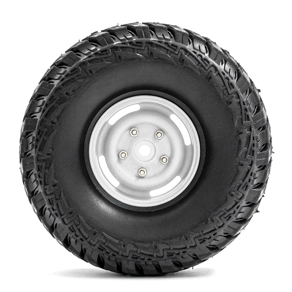 Car Tires with Wheel Rims Replacement for 1/10 Traxxas TRX4  Axial SCX10 90046 90047 CC10 RC Car