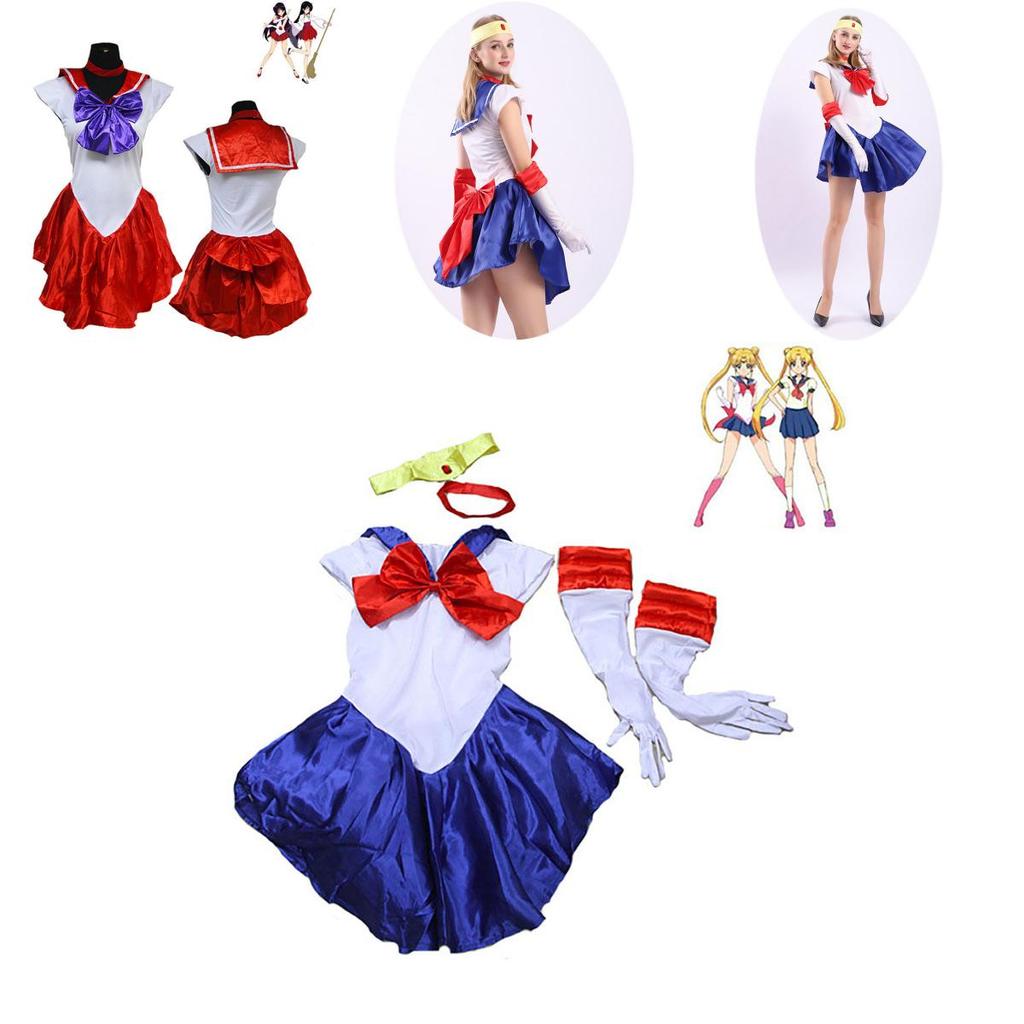 Stunning Sailor Moon Style Dress With Exquisite Workmanship For Halloween Cosplay