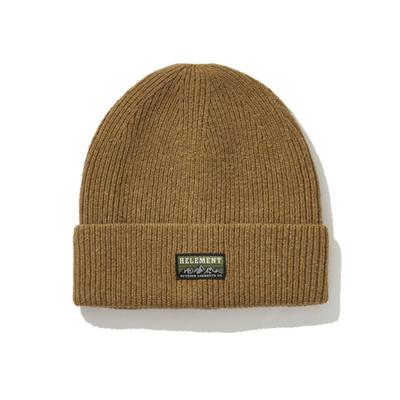 HELEMENT Angler Wool Big Beanie (CAMEL)