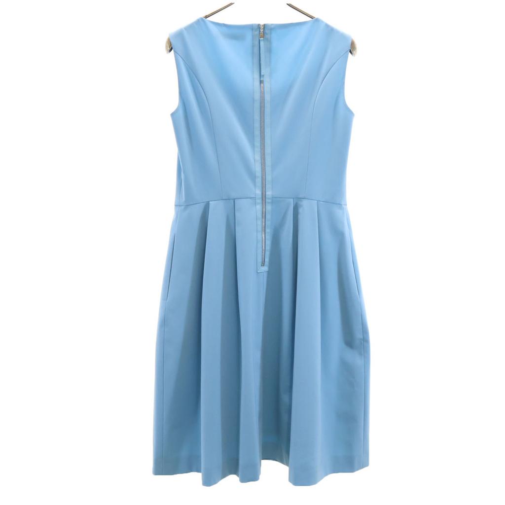 FOXEY NEW YORK made in Japan No sleeve one piece 40 light blue Women Used