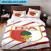 3PCS Augs-burg Crest Bedding Set,Including 1pc Duvet Cover And 2pcs Pillowcases Perfect for Bedroom, Dormitory, Fan Christmas Gift
