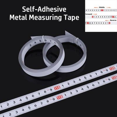 13MM Width Measuring Tape Self-Adhesive Metric Scale High Quality Workbench Ruler Router Table