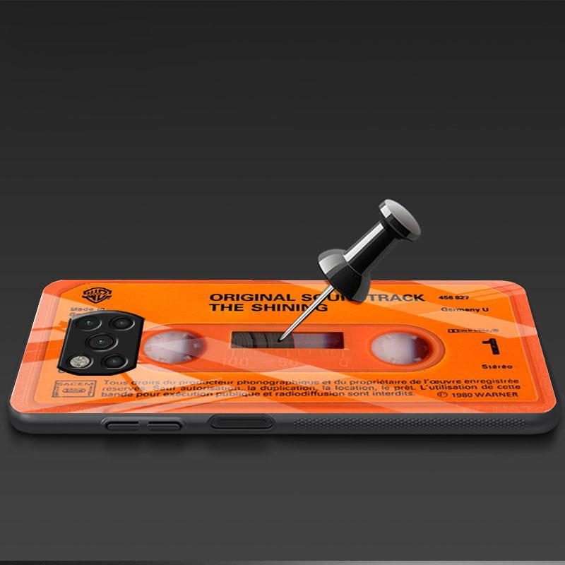 Glashülle für Xiaomi Poco X3 NFC 11 Lite 11T F3 M3 für Redmi Hinweis 11 10 9 8 Pro 10S 9S 9A Telefonabdeckung Vintage Kamerakassette