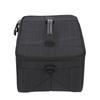 Fordable Protective Insert Partition Handle Camera Lens Bag Case Pouch (Black)