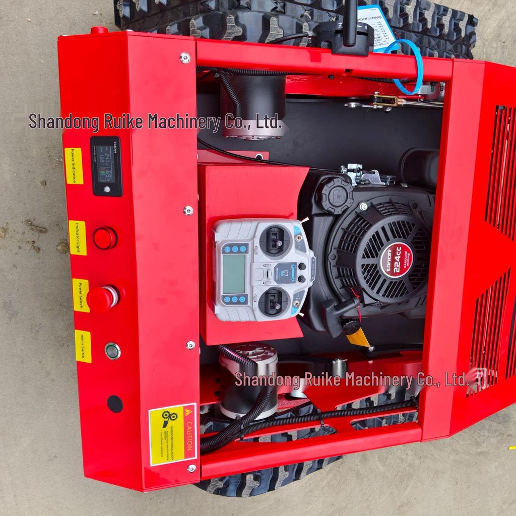 Remote-Controlled Multifunctional Lawn Mower & Grass Chipper for South America