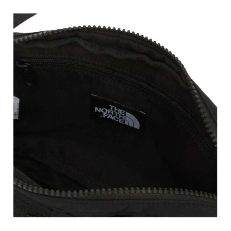 The North Face Urban Double Pocket Nylon Shoulder Crossbody Bag Outdoor Regular Women bags Black NN2PR48A