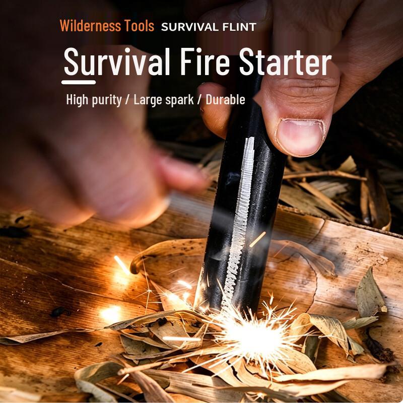 Outdoor Survival Magnesium Fire Starter Rod