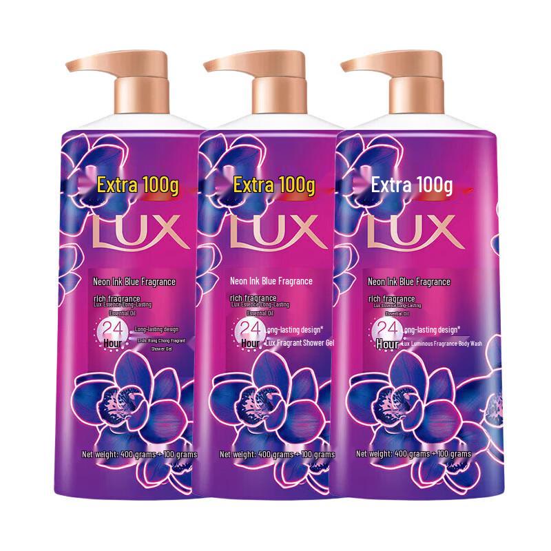 

LUX Neon Orchid Scented Shower Gel 3-Pack