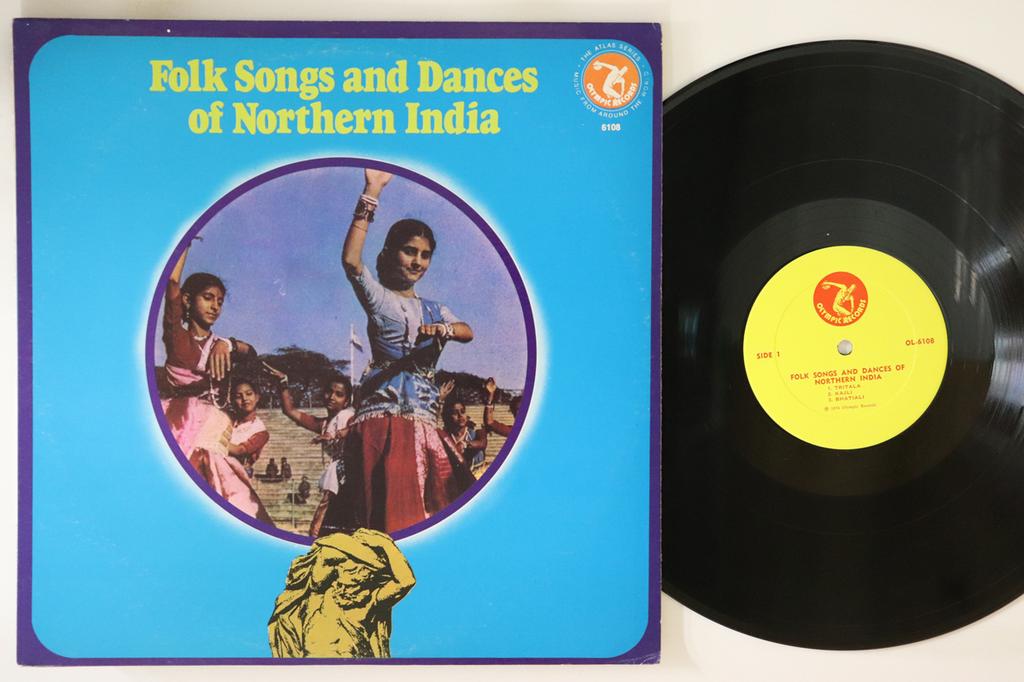 LP Record UNKNOWN ARTIST - Folk Songs And Dances Of Northern I OL6108 OLYMPIC 1974 US Folk Used