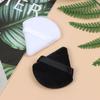 2 buc Cosmetic Puff Triunghi Velvet Mini Burete de machiaj Instrumente de machiaj