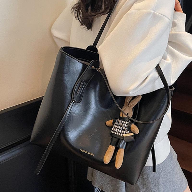 Large Capacity Retro Underarm Bag Women's New Trendy Fashion Shoulder Bag Casual Class Commuter Tote Bag