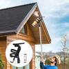 Spray Can Extender Wasp Spray Extension Rod Adapter with Telescopic Pole Adjustable Angle Spray Extender Rod for Spray Painting Wasp Foam Wasp Spray