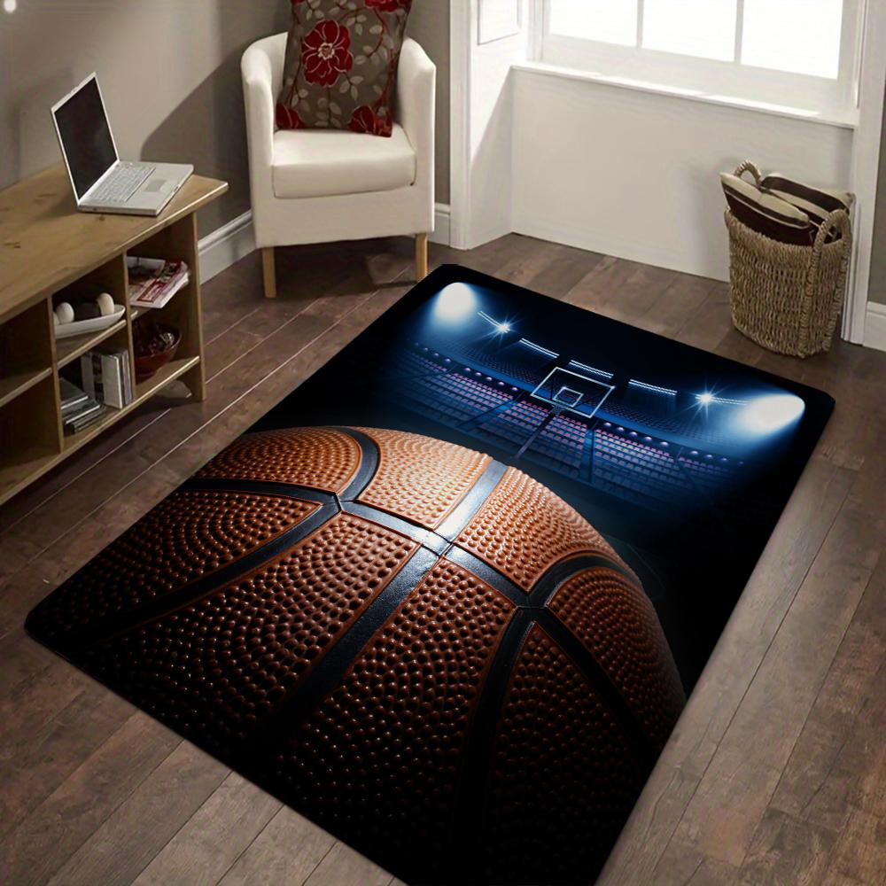 

Ковры с изображением баскетбольной сцены в 3D-стиле, моющиеся ковры для спальни, кухни, гостиной, нескользящие коврики для дома, декор игровой комнаты 40X60cm-16x24in