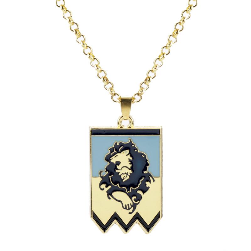 

Ожерелье с подвеской Game Fire Emblem Lion Eagle Deer Tag для мужчин, ювелирные изделия, аксессуары