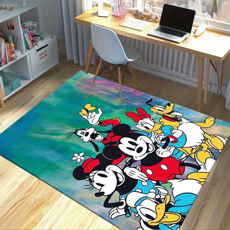1pc, Mickey Mouse, Minnie Mouse, Goofy, Pluto, Donald Duck & Daisy Duck Rug - Home Decor, Office Carpet, Chair Cover, Outdoor Use or As a Gi