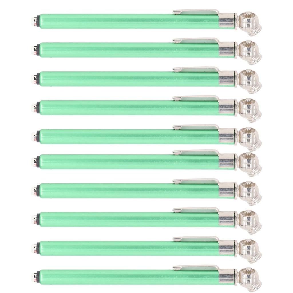 10PCS Pencil Tire Pressure Gauge 3 Ranges 4 Sided Reading High Accuracy Tire Air Gauge