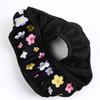 Elegant Auto Steering Wheel Covers with Flower Pattern, Soft Fabric Grip, Secure Comfortable Driving Quick Installation
