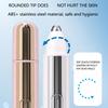 Electric Eyebrow Trimmer - Rechargeable Automatic Shaver, Waterproof Painless Facial Hair Removal Tool for Women
