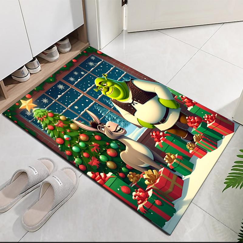 Shrek Bedruckter Teppich für Bürostuhl Wohnzimmer Schlafzimmer Küchenraum Dekoration Geschenke