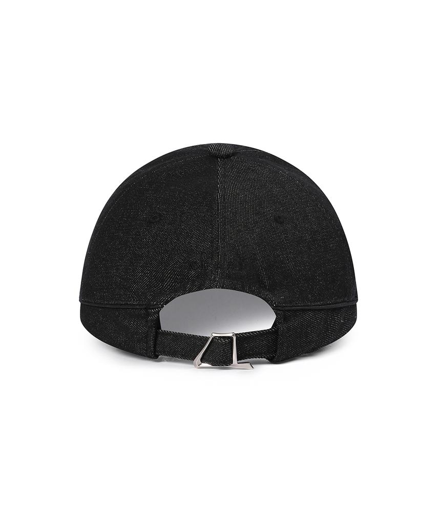 Aeneoaeswi Two Visor Denim Cap Black
