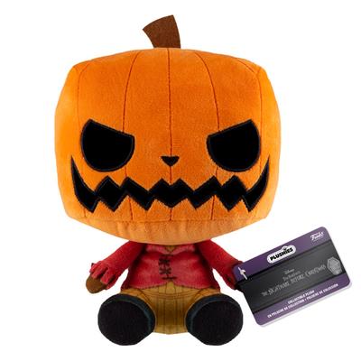 L'Étrange Noël de Monsieur Jack 30e Anniv Roi Citrouille Peluche 7"
