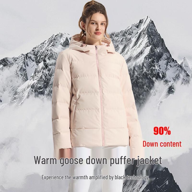 

CIMALP Women s Mid-Length White Goose Down Jacket AWFPYF102 L
