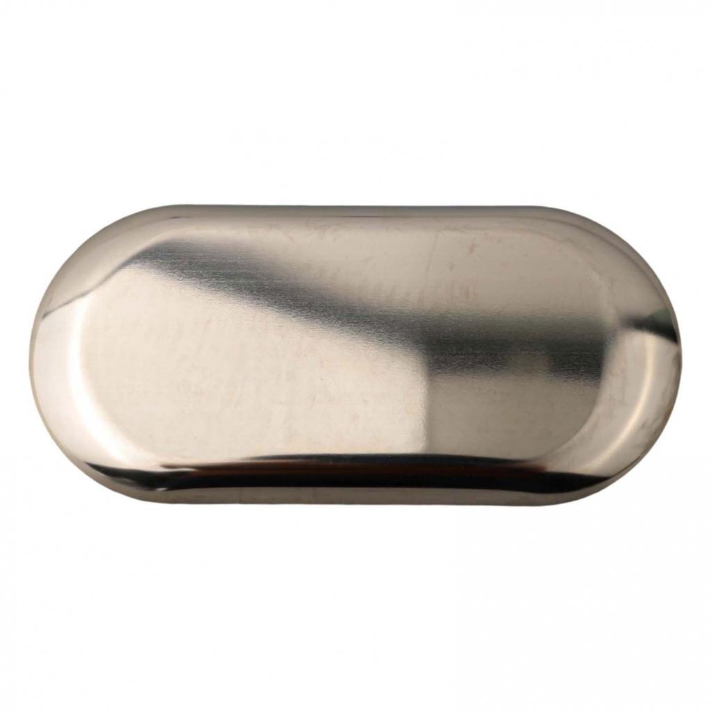 Stainless Steel Oval Tray Perfect for Organizing Small Household Items