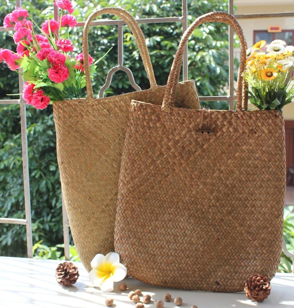 Women Fashion Designer Lace Handbags Tote Bags Handbag Wicker Rattan Bag Shoulder Bag Shopping Straw