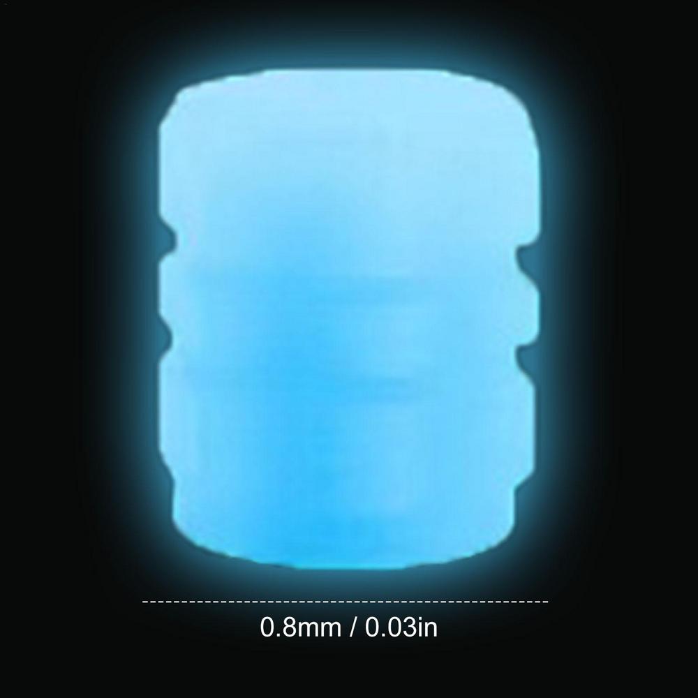Luminous Caps Fluorescent Red Night Glowing Car Motorcycle Bicycle Wheel Styling Tyre Hub Universal Caps Decoration