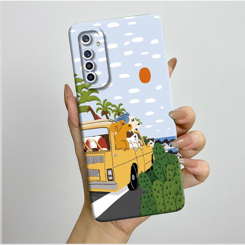 

For Realme X2 XT Case RMX1921 RMX1991 RMX1993 Pretty Flowers Silicone Soft TPU Shockproof Phone Cover For OPPO K5 Coque Fundas OPPO K5