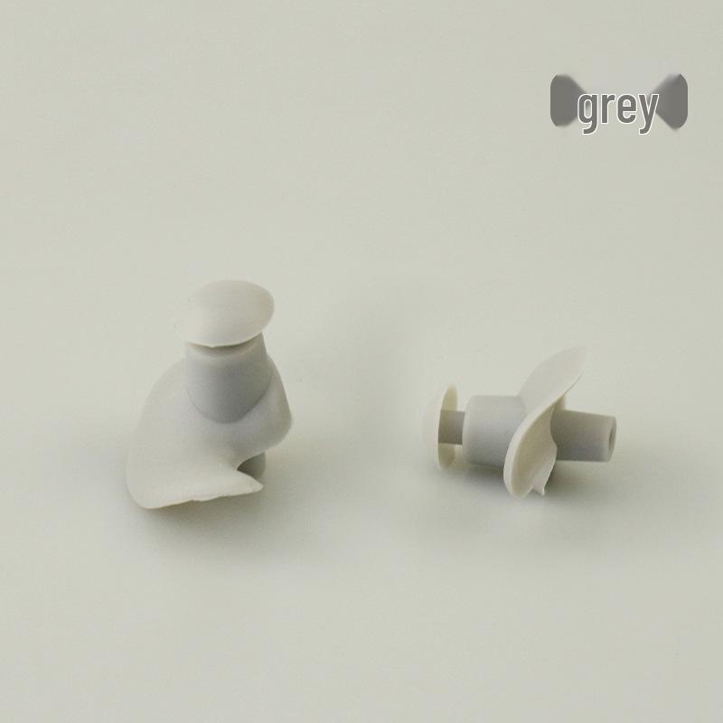 Waterproof Spiral Silicone Earplugs for Swimming and Noise Reduction