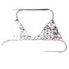European And American Exaggerated Rhinestone Women'S Sexy Bra Thong Chain Ab Colored Diamond Body Chain Set Body Chain