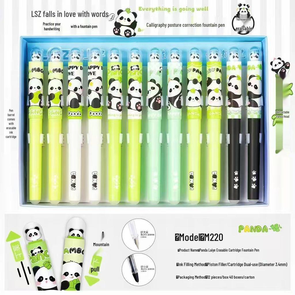 Löschbarer thermosensitiver Füllfederhalter für Kalligraphie in der dritten Klasse - Nachfüllbar, kinderfreundlich und perfekt für Anfänger.