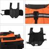 Dog Life Jacket, Reflective&Adjustable Dog Life Vests Large Float Orange Pet Swimwear,Cat Apparel Accessories For Small And Medium Dogs Swimming