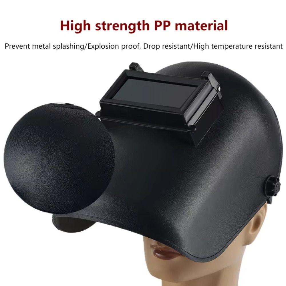 Flip Cover Electric Welding Mask Head-Mounted Welding Mask Portable Protective Mask