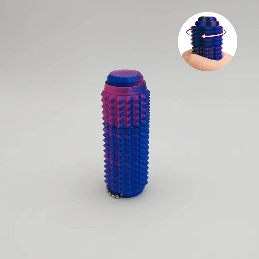 Pain Stimming Fidget Toys Reduce Stress Roller For Adults Spiky Fidget Keychain Anxiety Sensory Toys Novelty Gifts For Friends
