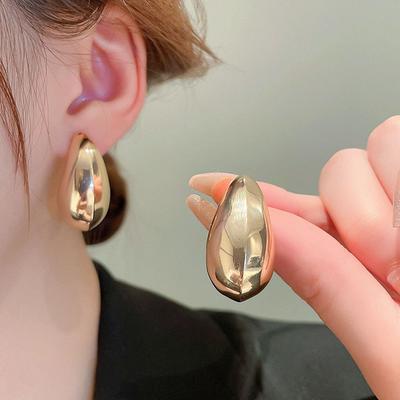 Elegant Geometric Waterdrop Pendant Earrings for Women and Students In Daily Wear Earring Accessories