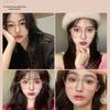 Ultra-Light Brown Square Myopia Glasses for Women with Degree Lenses, Thin Frame Without Makeup