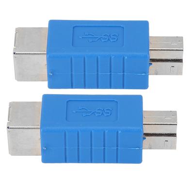 מתאם ממיר USB 3.0 זכר Type B ל-USB 3.0 נקבה Type B SuperSpeed