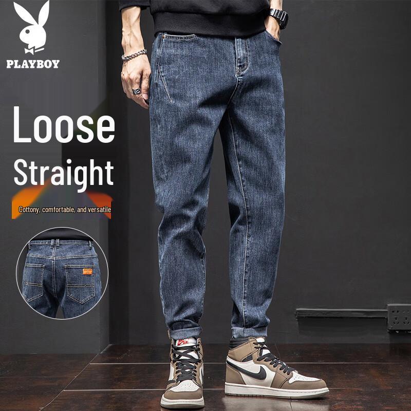 

PLAYBOY Мужские джинсы прямого кроя, свободные 31