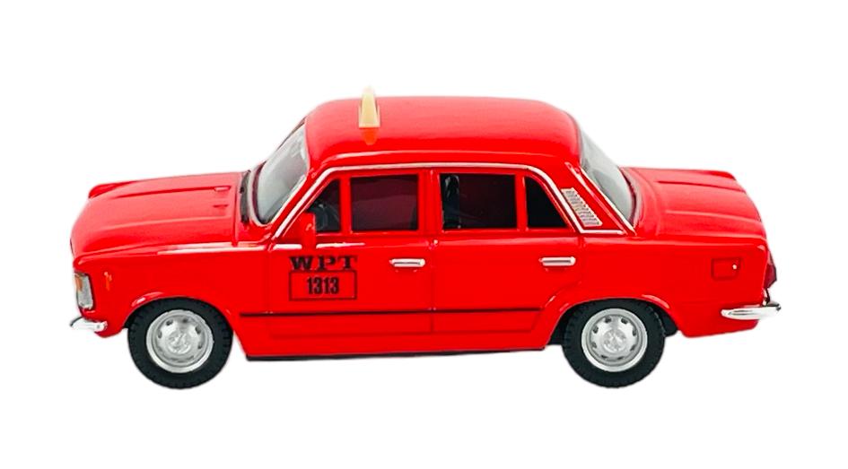 WELLY FIAT 125p TAXI RED 1:43 44023