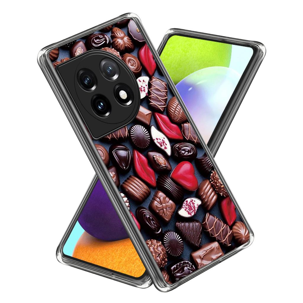 For OnePlus Ace 3 5G/12R 5G Phone Case Slim Pattern Printed TPU Cover