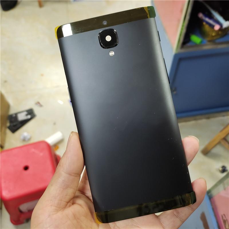 Metal Battery Back Cover For Oneplus 3 3T Housing With Camera Lens + Power Volume Buttons чёрный