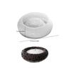 Hedgehog Goldfish Aromatherapy Candle Cup Silicone Mold Drip Glue DIY Stone Pattern Rock Animal Python Gypsum Storage Cup