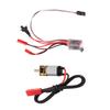 11.8x0.47x0.39in Remote Control Model Car Brushed ESC for Car Toy Speed Controller Upgrade Accessories Fine Material