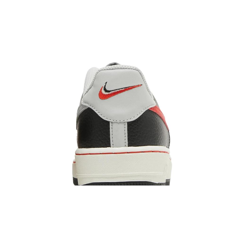Nike Air Force 1 '07 LV8 EMB Grade School '75th Anniversary - Trail Blazers' (Unisex) Black / Grey / Sail / Chile Red