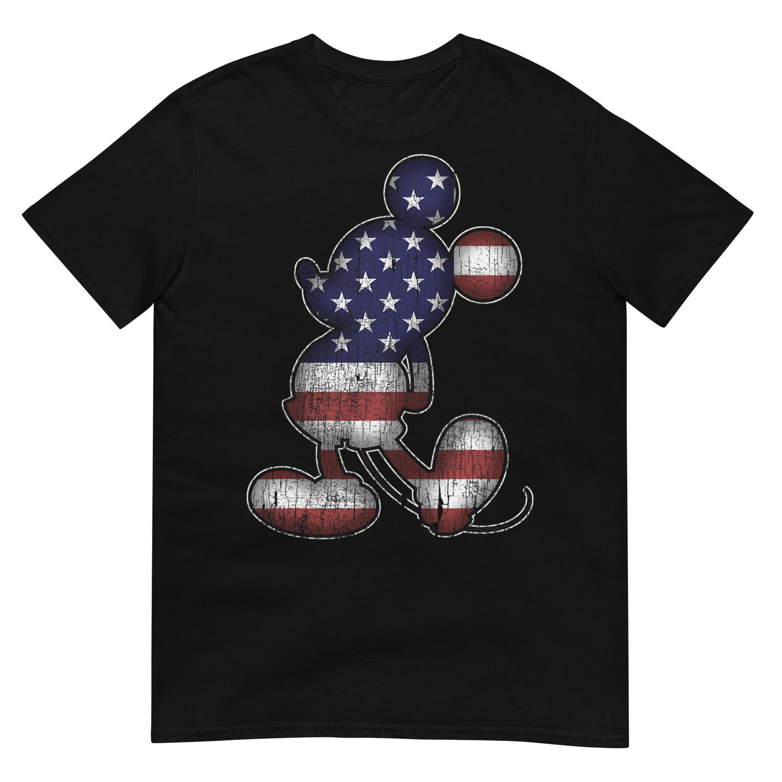 Disney Americana 4th of July Mickey Mouse T-Shirt M